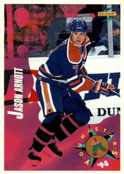 NHL 1994 / 95 Score - No 254 - Jason Arnott