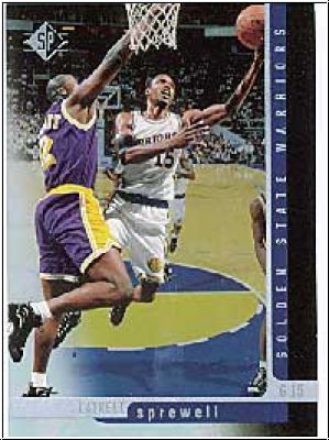 NBA 1996-97 SP - No 38 - Latrell Sprewell