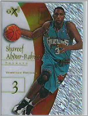 NBA 1997 / 98 E-X 2001 - No 14 - Shareef Abdur-Rahim