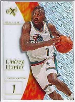 NBA 1997 / 98 E-X 2001 - No 45 - Lindsey Hunter