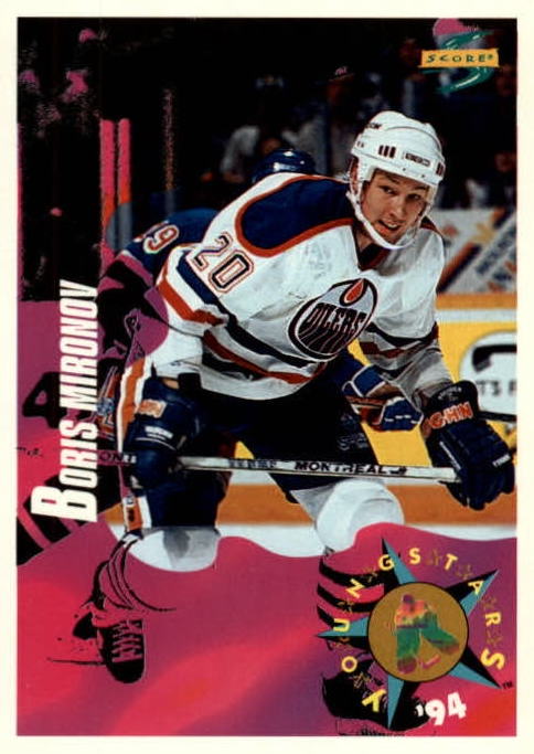 NHL 1994 / 95 Score - No 255 - Boris Mironov