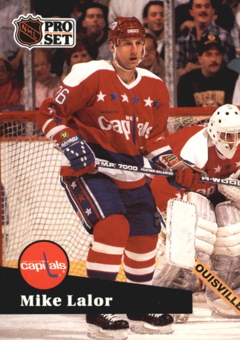 NHL 1991-92 ProSet French - No 255 - Mike Lalor