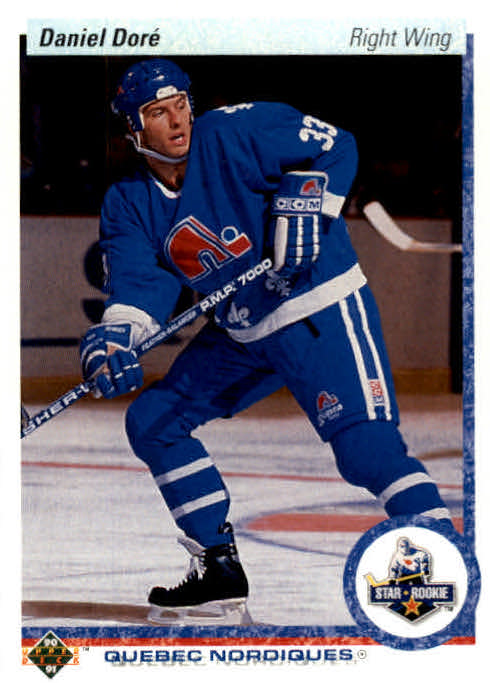 NHL 1990-91 Upper Deck - No 255 - Daniel Doré