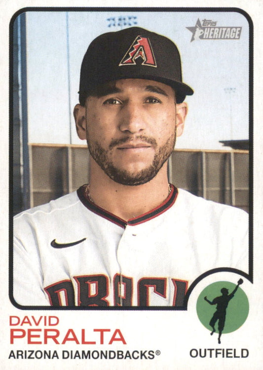 MLB 2022 Topps Heritage - No 255 - David Peralta