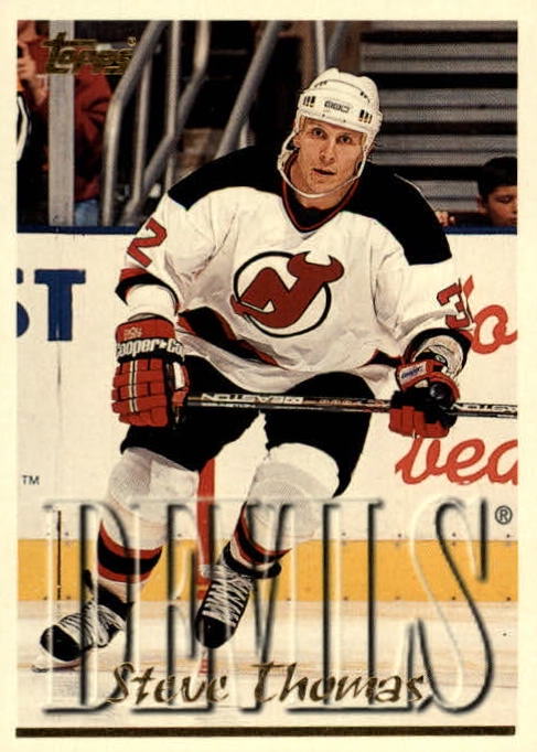 NHL 1995 / 96 Topps - No 256 - Steve Thomas