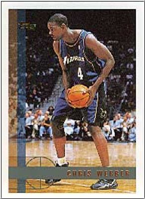 NBA 1997 / 98 Topps - No 185 - Chris Webber