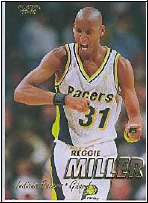 NBA 1997 / 98 Fleer - No 31 - Reggie Miller