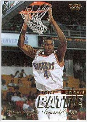 NBA 1997 / 98 Fleer - No 235 - Tony Battie