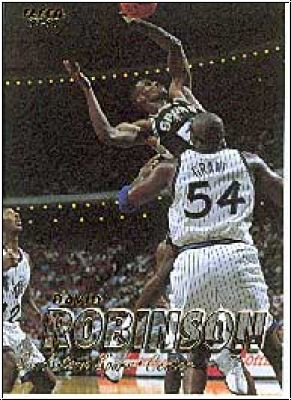 NBA 1997 / 98 Fleer - No 275 - David Robinson