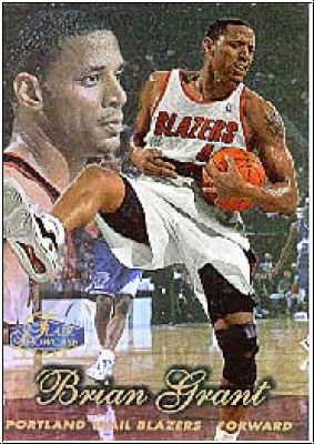 NBA 1997 / 98 Flair Showcase Row 2 - No 62 - Brian Grant