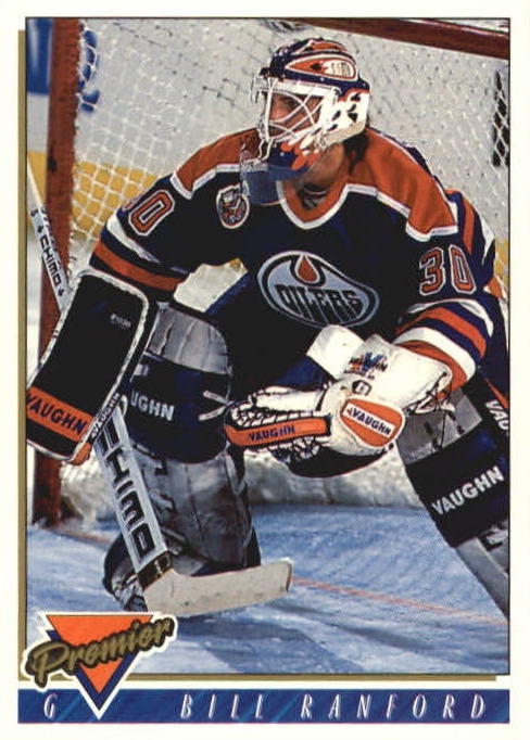 NHL 1993 / 94 Topps Premier - No 258 - Bill Ranford