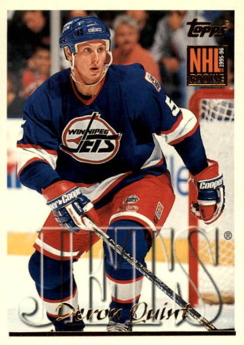 NHL 1995 / 96 Topps - No 258 - Deron Quint