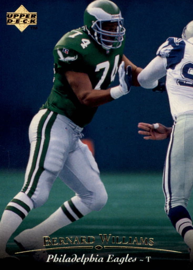 NFL 1995 Upper Deck - No. 258 - Bernard Williams