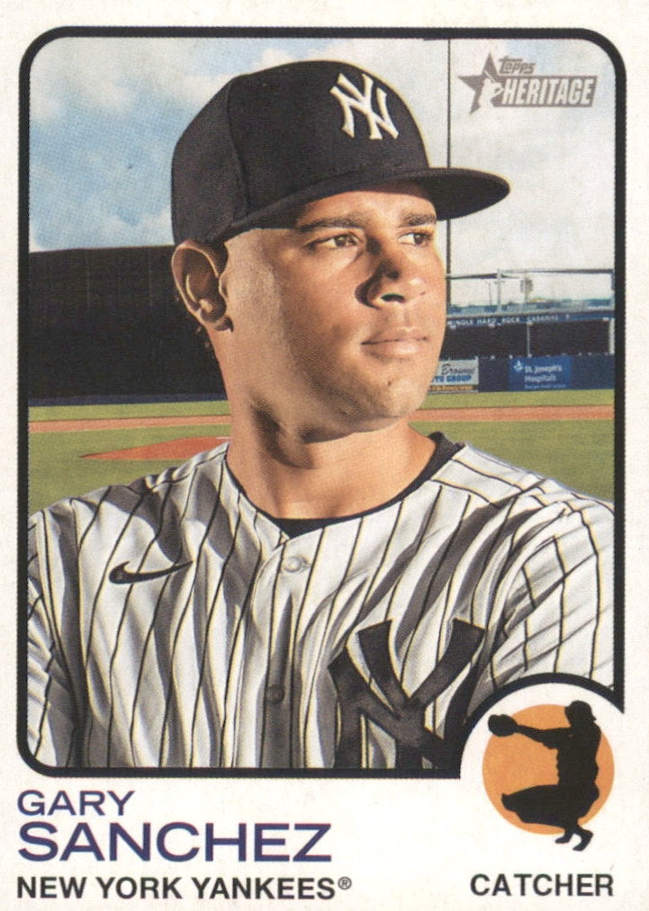 MLB 2022 Topps Heritage - No 258 - Gary Sanchez