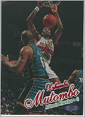 NBA 1997 / 98 Ultra - No 43 - Dikembe Mutombo