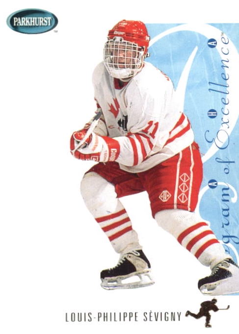 NHL 1994 / 95 Parkhurst SE - No SE259 - Louis-Philippe Sèvigny