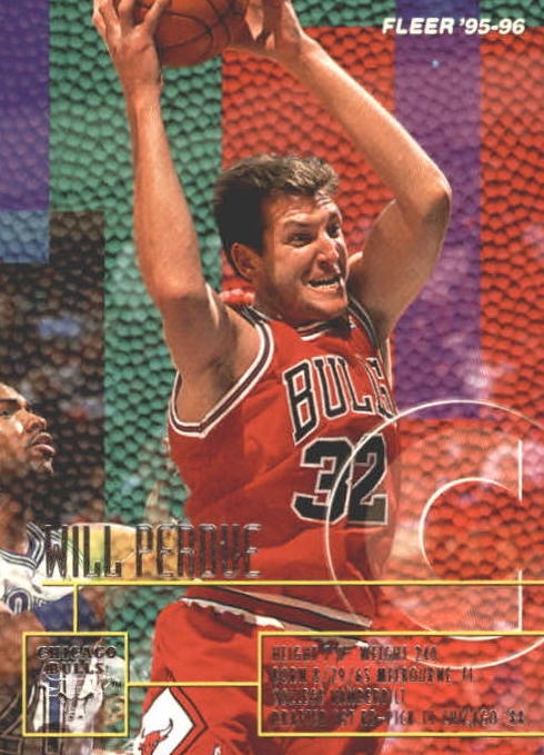 NBA 1995-96 Fleer - No 25 - Will Perdue