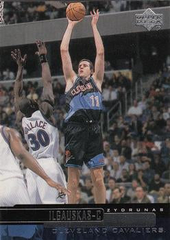 NBA 1999 / 00 Upper Deck - No 25 - Zydrunas Ilgauskas