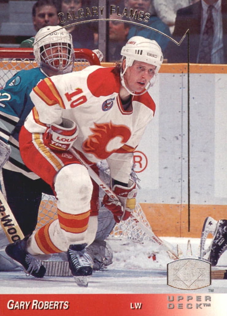 NHL 1993 / 94 Upper Deck SP Inserts - No 25 - Gary Roberts