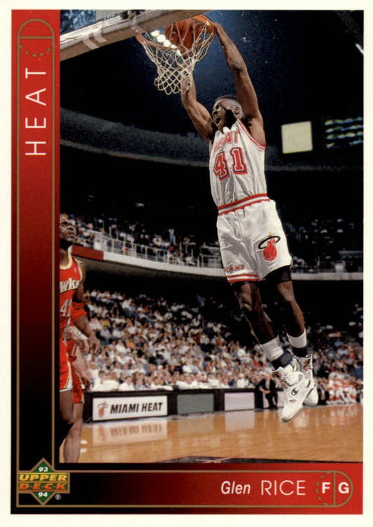 NBA 1993-94 Upper Deck German - No 25 - Glen Rice