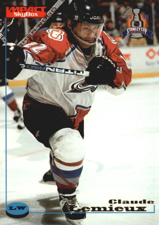 NHL 1996 / 97 Fleer SkyBox Impact - No 25 - Claude Lemieux