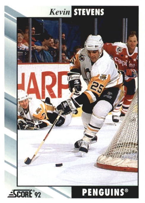 NHL 1992 / 93 Score - No 25 - Kevin Stevens