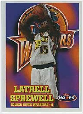 NBA 1997-98 Hoops - No 243 - Latrell Sprewell