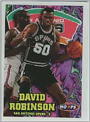 NBA 1997-98 Hoops - No. 306 - David Robinson