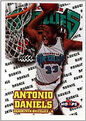 NBA 1997-98 Hoops - No. 202 - Antonio Daniels