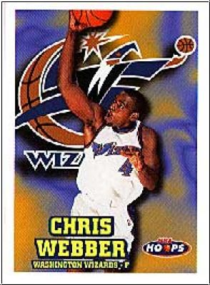 NBA 1997-98 Hoops - No. 330 - Chris Webber