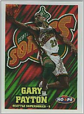 NBA 1997-98 Hoops - No 312 - Gary Payton