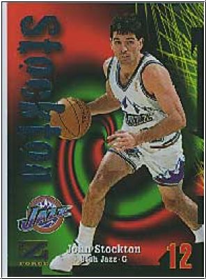 NBA 1997-98 Z-Force - No 12 - John Stockton