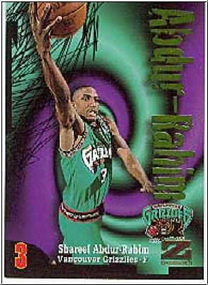 NBA 1997-98 Z-Force - No 53 - Shareef Abdur-Rahim