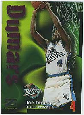 NBA 1997-98 Z-Force - No 74 - Joe Dumars