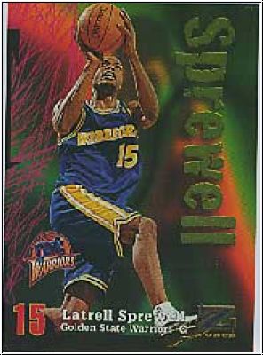 NBA 1997-98 Z-Force - No 15 - Latrell Sprewell