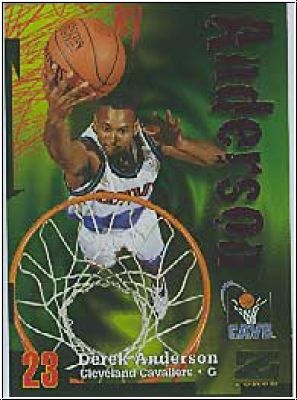 NBA 1997-98 Z-Force - No. 152 - Derek Anderson