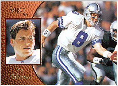 NFL 1996 Select - No 1- Troy Aikman