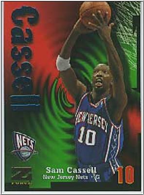 NBA 1997-98 Z-Force - No. 167 - Sam Cassell