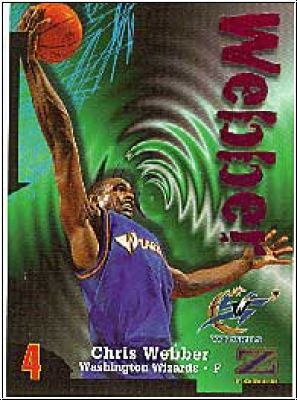 NBA 1997-98 Z-Force - No. 135 - Chris Webber