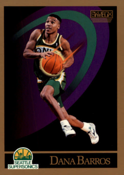 NBA 1990-91 SkyBox - No 263 - Dana Barros