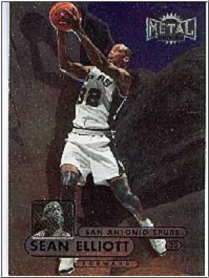 NBA 1997-98 Metal Universe Championship - No 15 - Sean Elliott