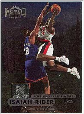 NBA 1997-98 Metal Universe Championship - No 66 - Tony Battie