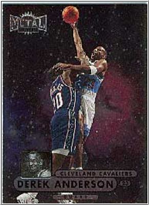 NBA 1997-98 Metal Universe Championship - No 40 - Derek Anderson