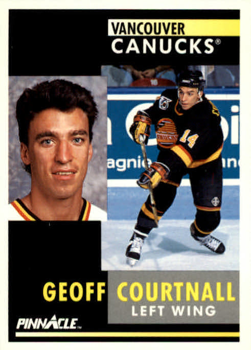 NHL 1991-92 Pinnacle - No 263 - Geoff Courtnall