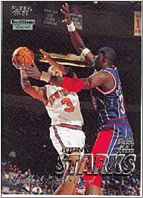 NBA 1997 / 98 Fleer Crystal Collection - No 146 - John Starks