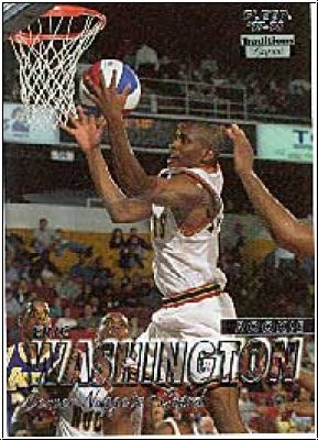 NBA 1997 / 98 Fleer Crystal Collection - No 272 - Eric Washingto