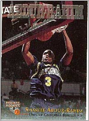 NBA 1966 Score Board Rookies - No 4 - Shareef Abdur-Rahim