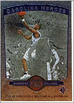 NBA 1998 SP Top Prospects Carolina Heroes - No H10 - Williams