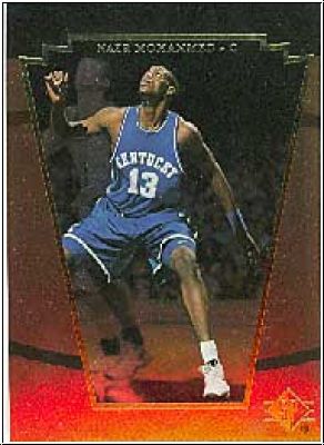 NBA 1998 SP Top Prospects - No 31 - Nazr Mohammed