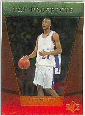 NBA 1998 SP Top Prospects - No 45 - Rashard Lewis